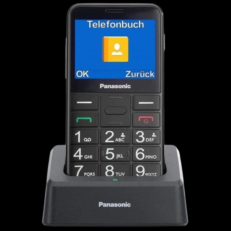 Panasonic KX-TU155EXBN Noir - Téléphone portable pour seniors