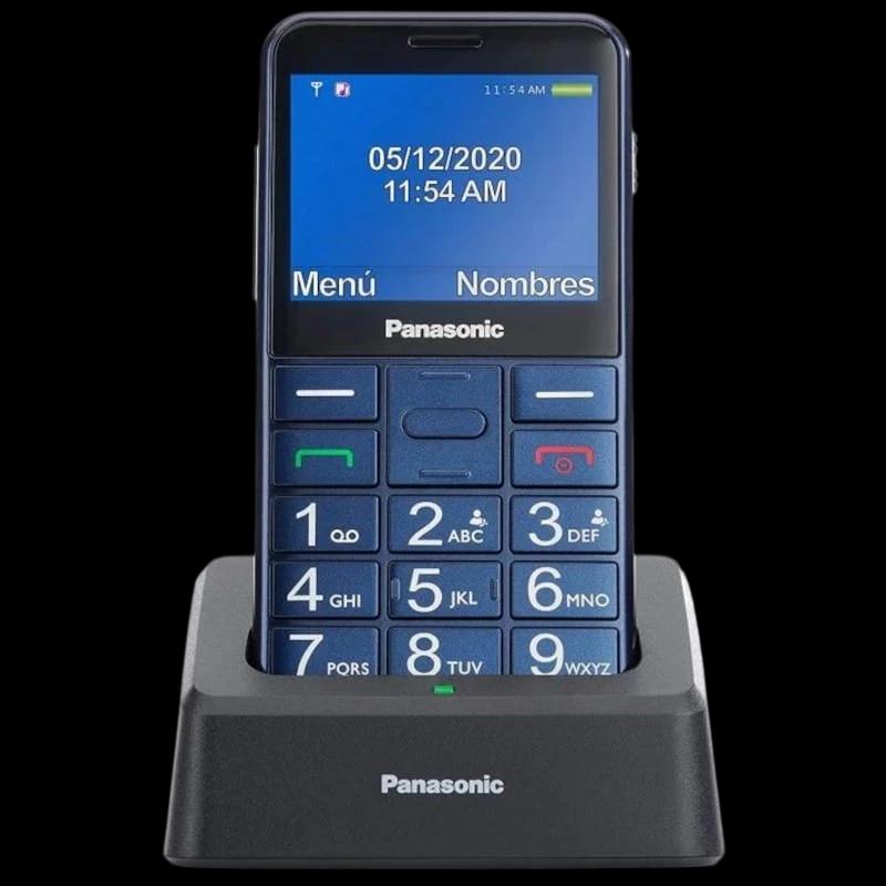 Panasonic KX-TU155EXCN Bleu - Téléphone portable pour seniors