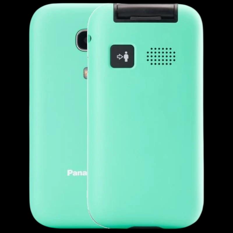 Panasonic KX-TU400EXC Turquoise - Téléphone portable pour seniors