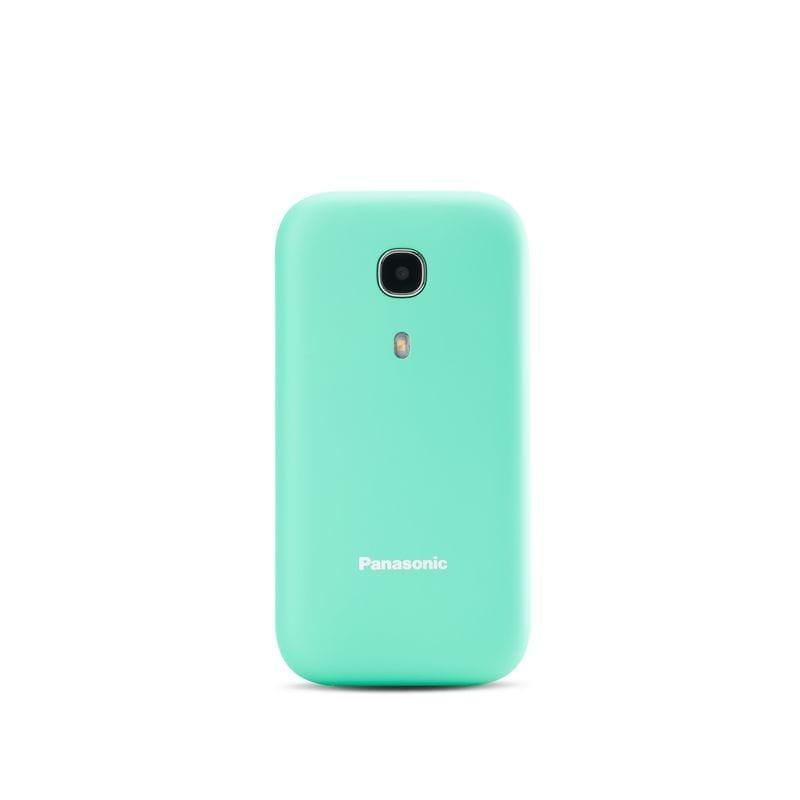 Arrière de Panasonic KX-TU400EXC Turquoise - Téléphone portable pour seniors