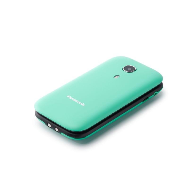 Fermé de Panasonic KX-TU400EXC Turquoise - Téléphone portable pour seniors