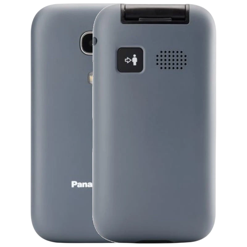 Panasonic KX-TU400EXG Gris- Teléfono Móvil para Personas Mayores