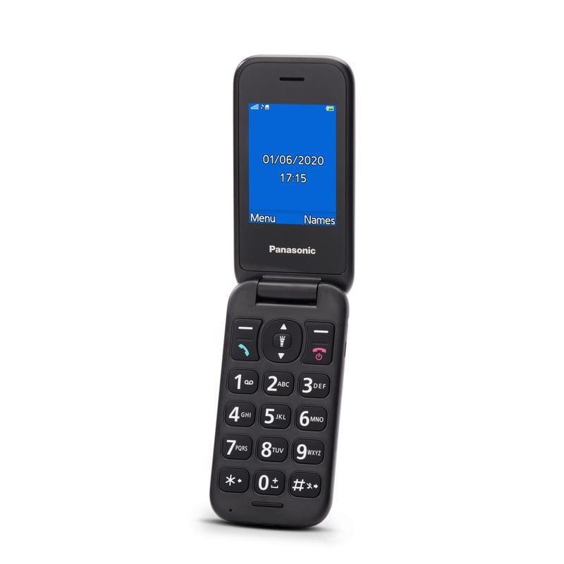 Adaptable Panasonic KX-TU400EXG Gris- Téléphone mobile pour seniors
