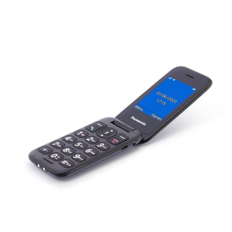 Puissant de Panasonic KX-TU400EXG Gris- Téléphone mobile pour seniors