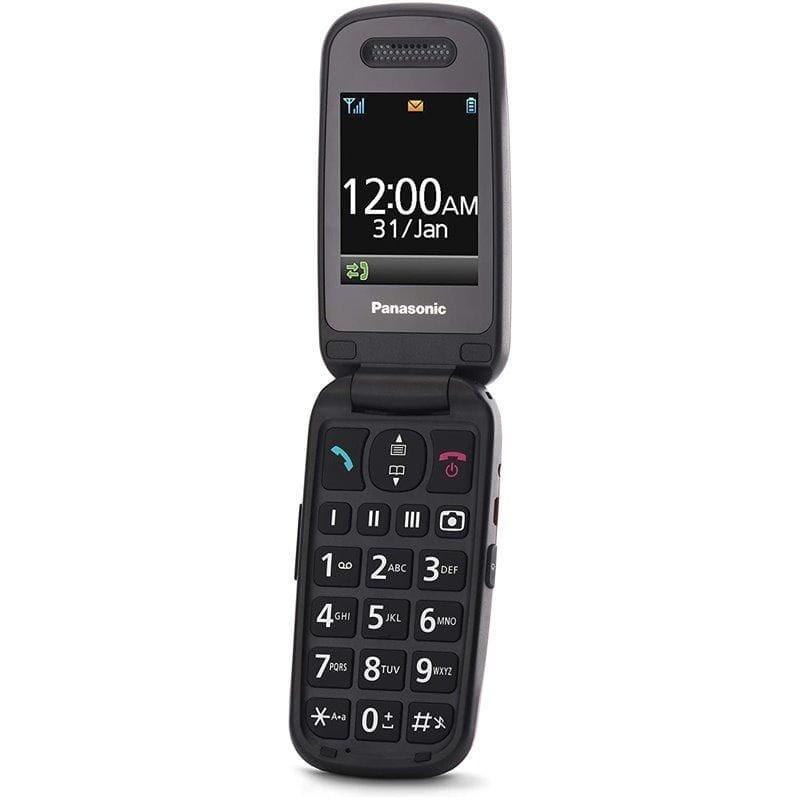 Abierto Panasonic KX-TU446 Negro - Teléfono móvil para Personas mayores