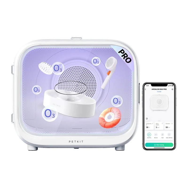 APP de Petkit Airsalon Max Pro Branco – Secador Automático para cães e gatos