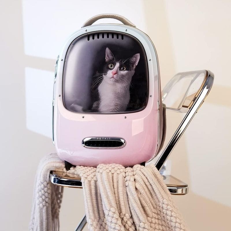 Frontal de Petkit Breezy Dome 2 Rosa - Mochila
