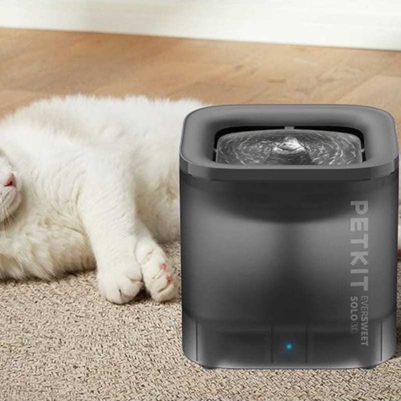 Potente Bebedero Automático Petkit Eversweet Solo SE Smart Pet Fountain Gris