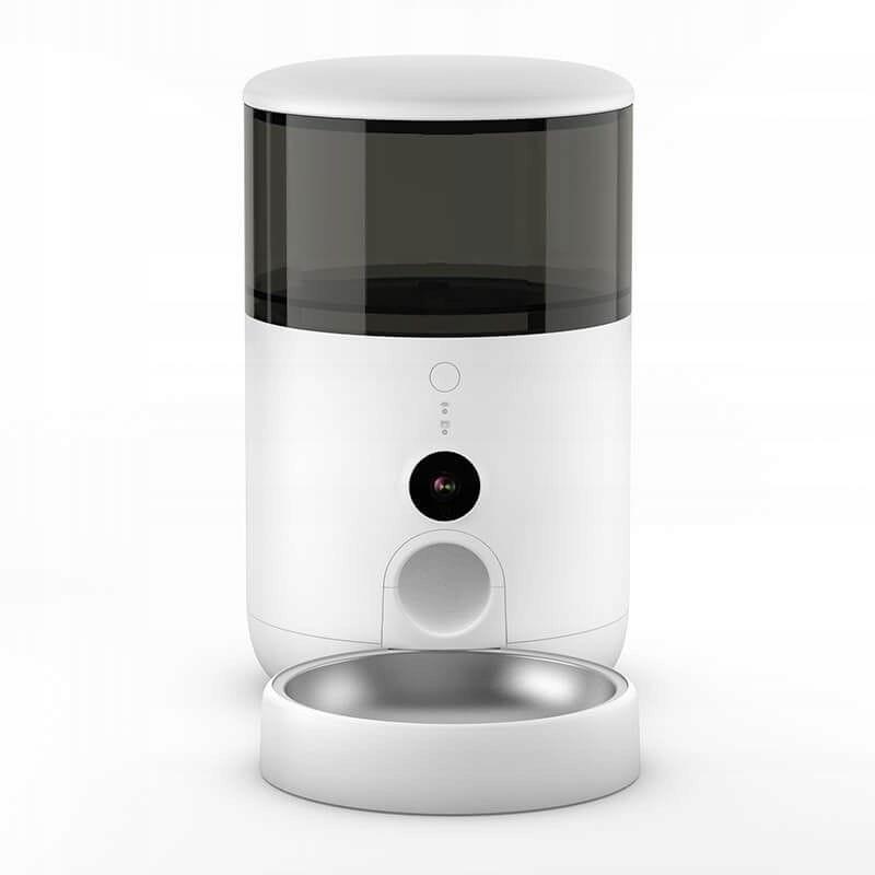 Frontal de Petoneer NutriVue Feeder Branco - Alimentador automático