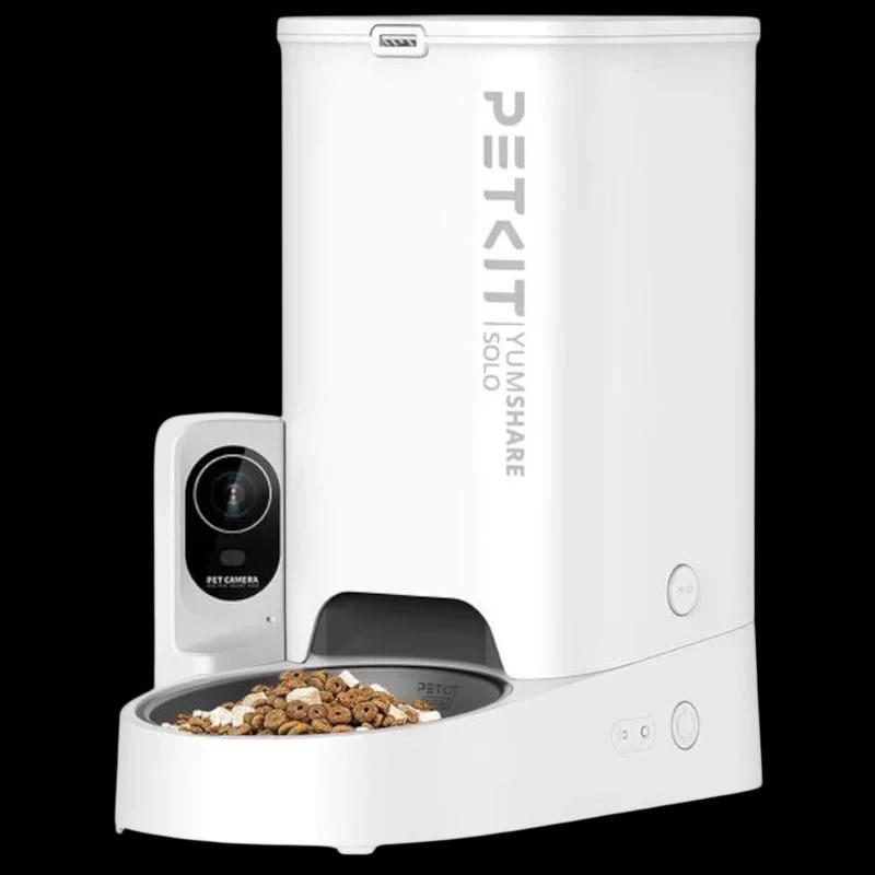 Petkit Yumshare Solo Con Cámara Blanco - Comedero Automático
