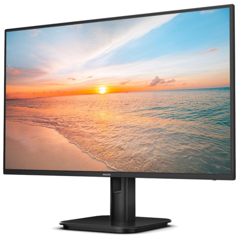 Philips 1000 series 24E1N1100A/00 23.8 Full HD IPS 100Hz Negro - Monitor PC Vista frontal lado izquierdo