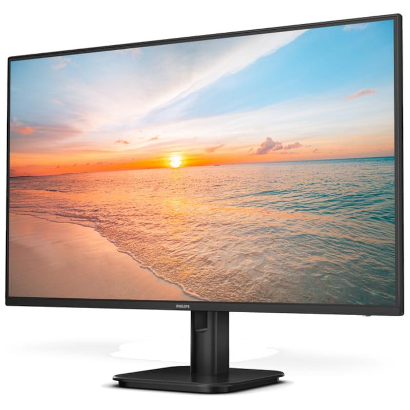 Philips 1000 series 27E1N1100A/00 27 Full HD IPS 100 Hz FreeSync Negro - Monitor PC Vista frontal lado izquierdo
