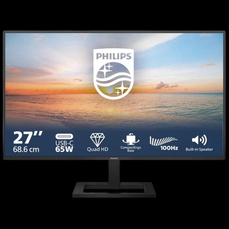 Philips 1000 series 27E1N1600AE/00 27" Quad HD IPS 100 Hz Negro - Monitor PC