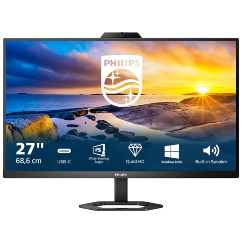 Philips 27E1N5600HE 27 QHD IPS Noir - Moniteur PC