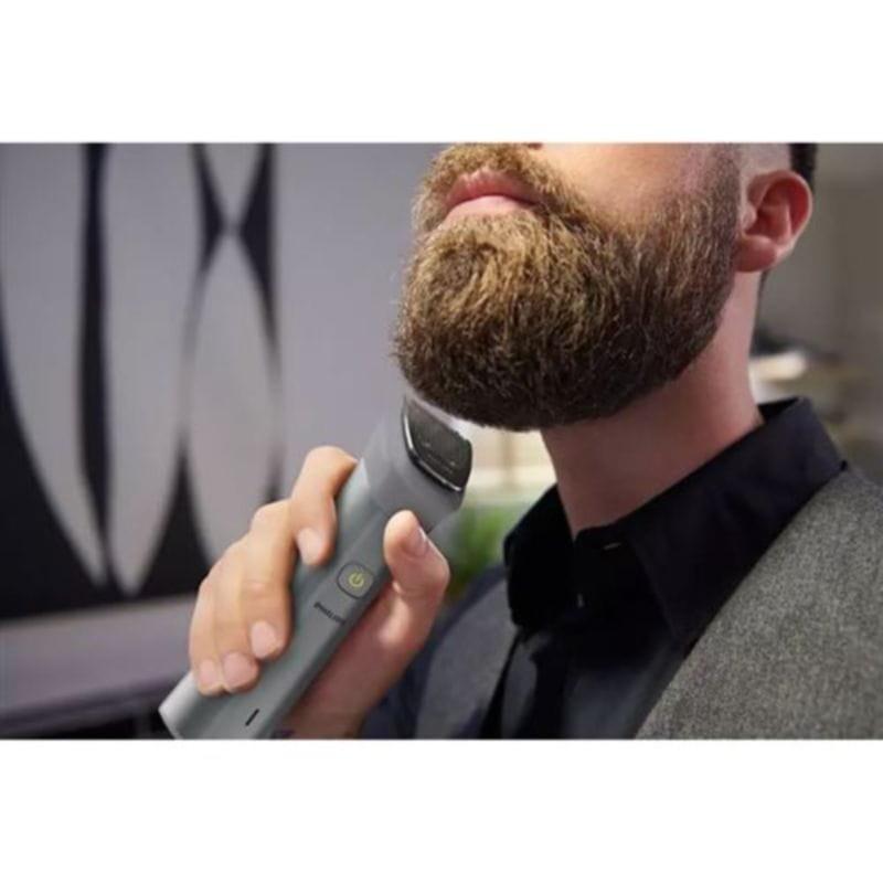 Vue générale de la tondeuse Philips All-in-One MG5940/15 Série 5000 Acier inoxydable