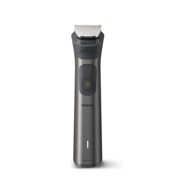 Vista frontal da máquina de cortar cabelo Philips All-in-One Trimmer Series 7000 MG7940/15 Cinza