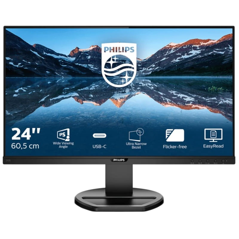 Philips B Line 243B9/00 23.8 FullHD IPS Preto - Monitor PC