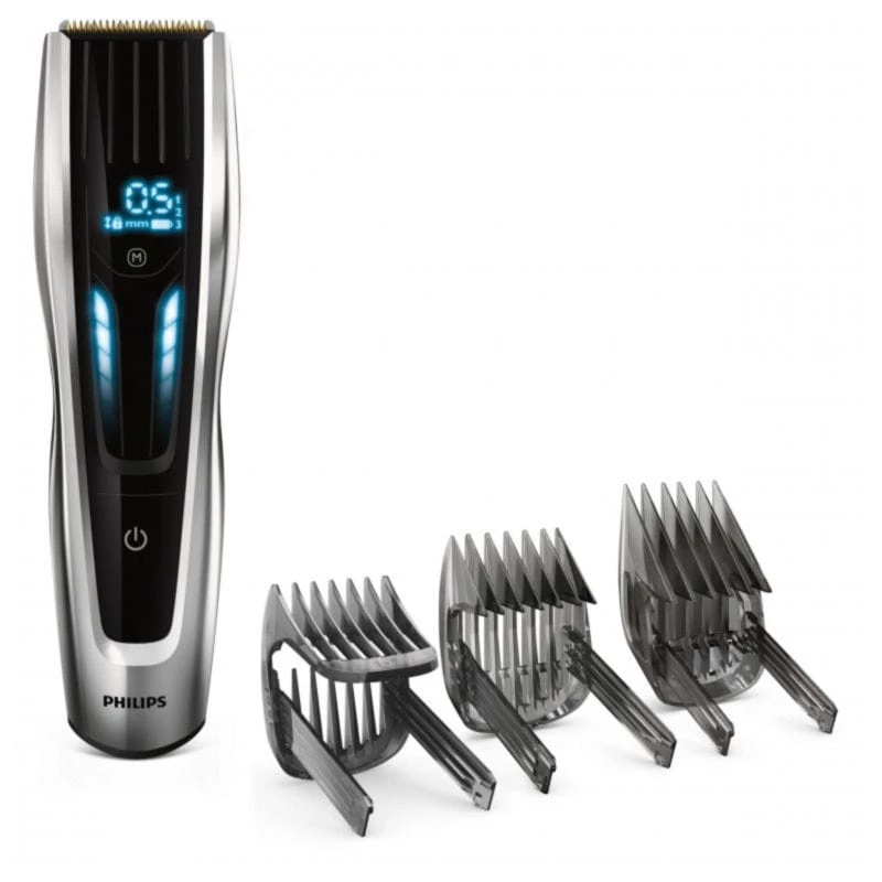 Philips Hair Clipper Series 9000 HC9450/15 Negro/Plata - Cortapelos