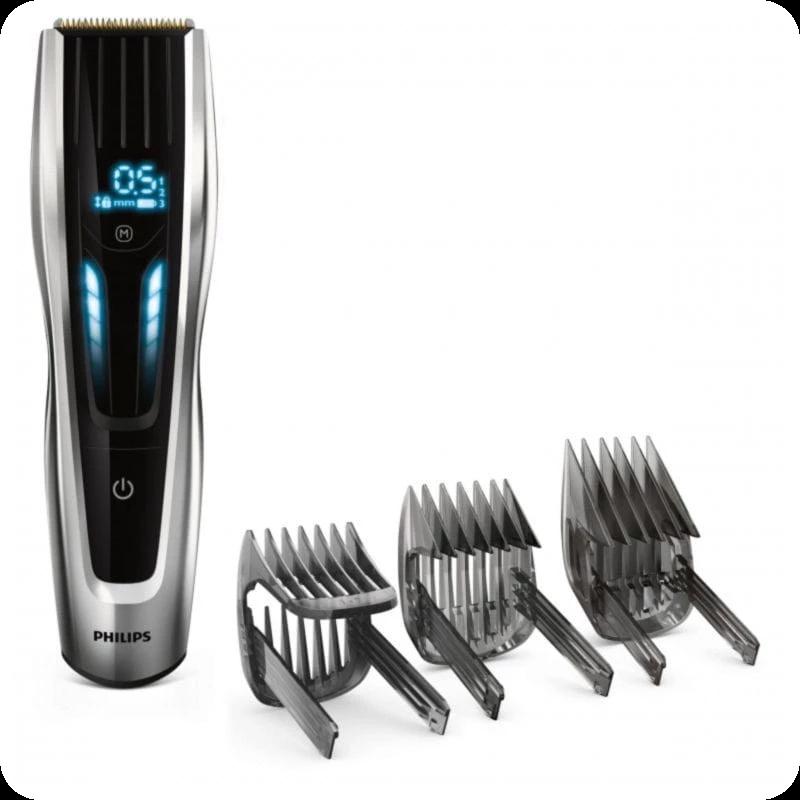 Philips Hair Clipper Series 9000 HC9450/15 Noir/Argent - Tondeuse à cheveux