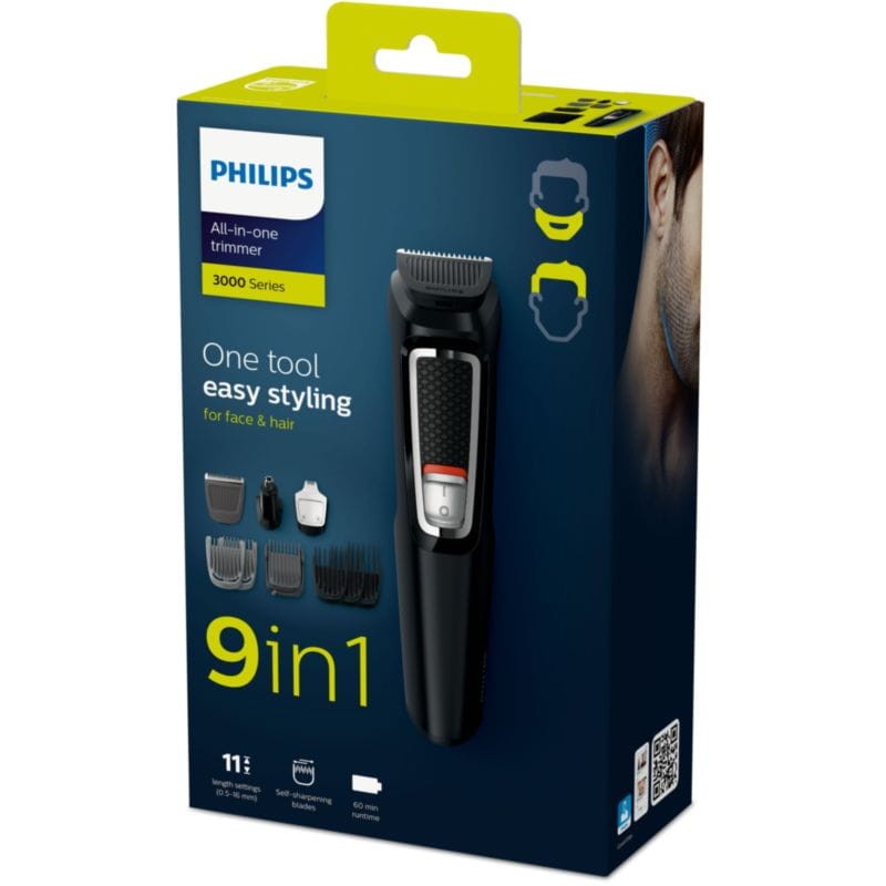Caja del Cortapelos Philips MULTIGROOM MG3740/15 Negro