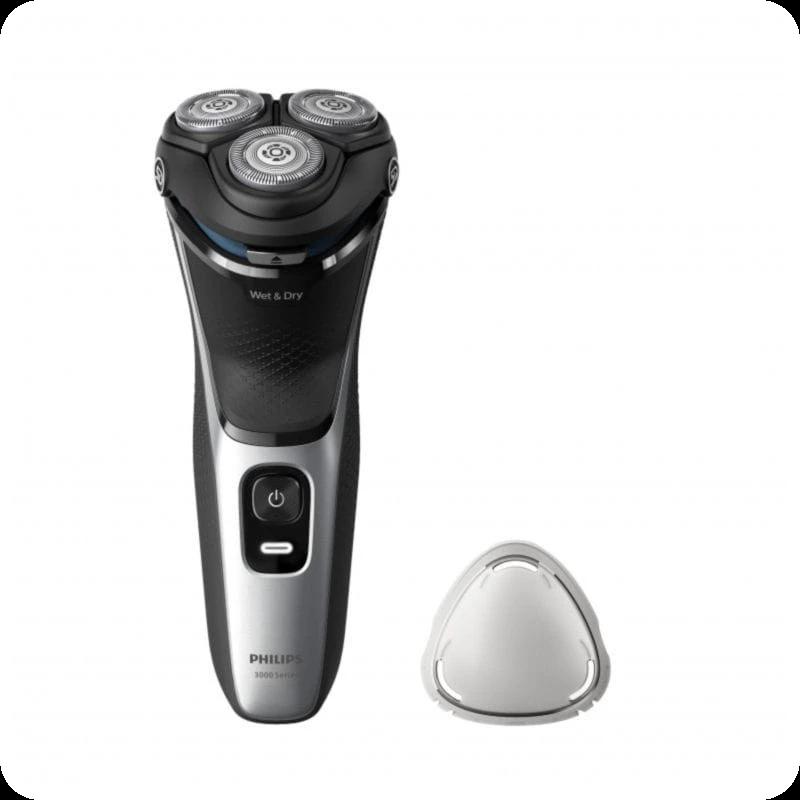 Rasoir électrique Philips Shaver 3000 Series S3143/00 Noir/Argent