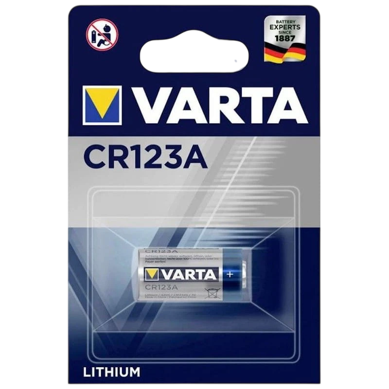 Varta Bateria CR123A Lítio 3V
