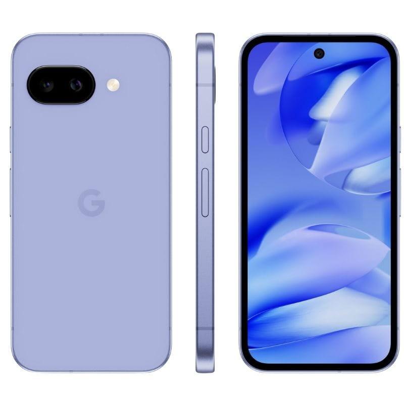 Google Pixel 9a 5G 8GB/256GB Lila imagen de todos los lados