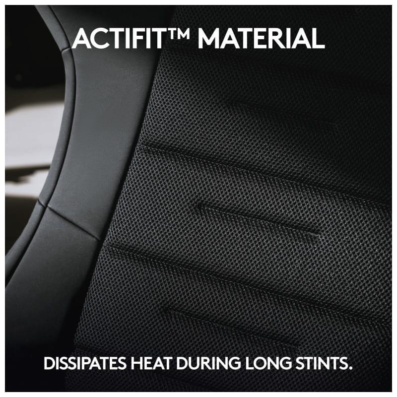 Playseat Trophy Logitech G Edition Noir - Chaise de jeu avec matériaux actifs