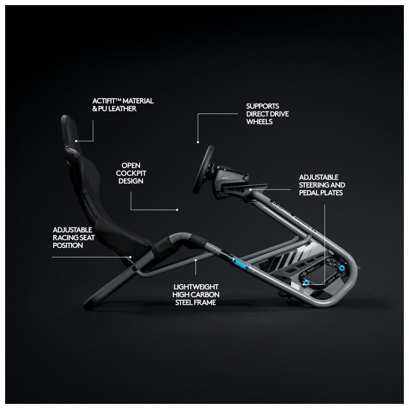 Playseat Trophy Logitech G Edition Noir - Caractéristiques de la chaise de jeu