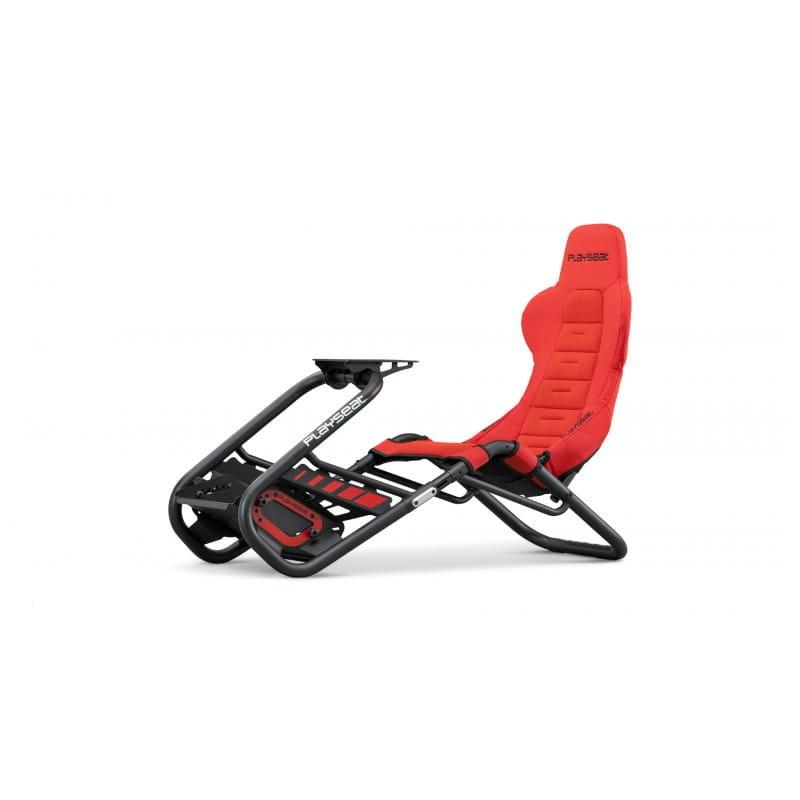 Playseat Trophy Upholstered Red - Cadeira para jogos de corrida vista lateral imagem