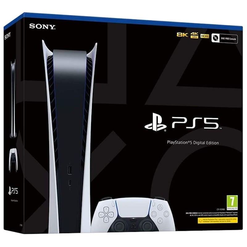 PlayStation 5 Digital Edition - Boîte