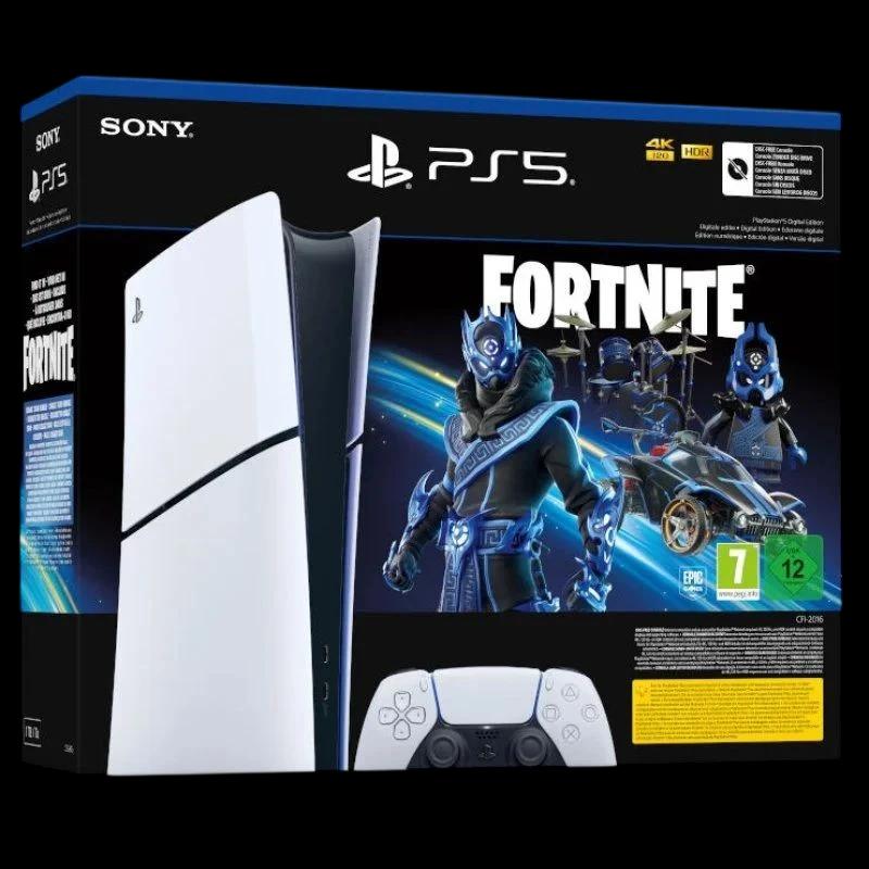 Sony PlayStation 5 Slim 1To Digital + Fortnite Cobalt Star