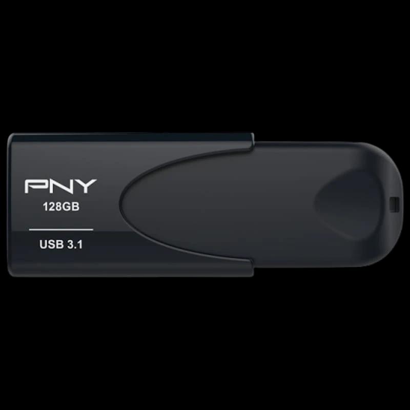 PNY Attache 4 128GB USB 3.1 Gen 1 Negro