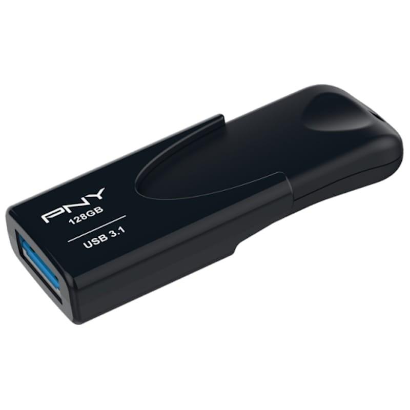 PNY Attache 4 128GB USB 3.1 Gen 1 Negro - Cerrado