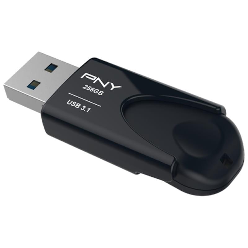 PNY Attaché 4 256 Go USB 3.1 Gen 1 Noir - Arrière