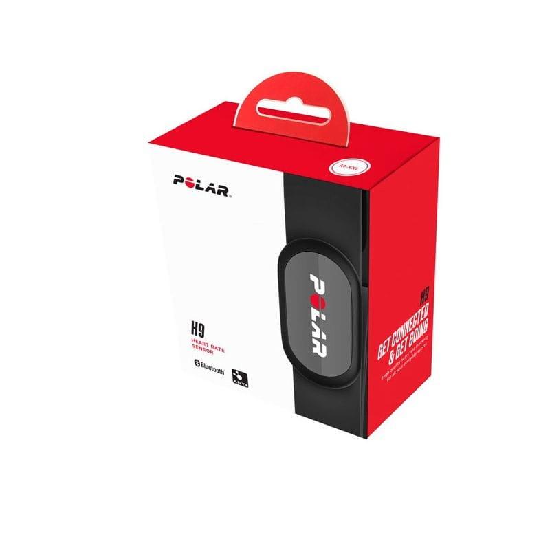 Caja de Polar H9 ANT+ M-XXL Negro - Monitor de frecuencia cardíaca para el pecho
