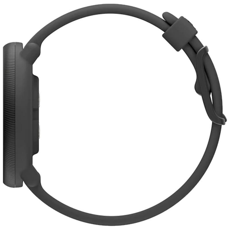 vista lateral del Polar Ignite 2 Negro