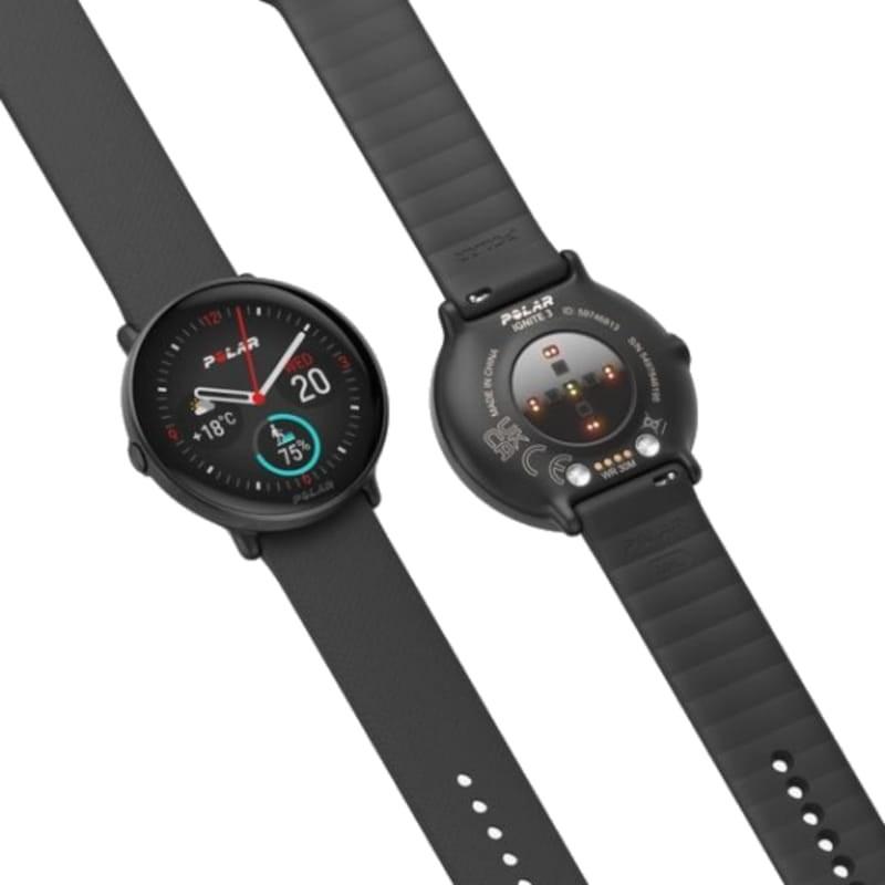 Polar Ignite 3 Preto - Smart Watch Vista superior