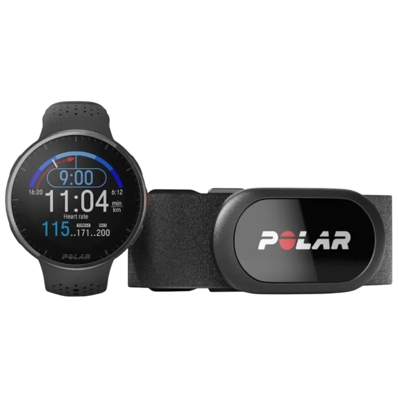 Polar Pacer Pro Gris + Banda de pecho H10 - Reloj Inteligente