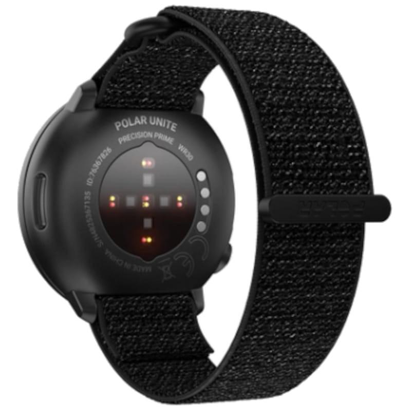 Polar Unite Negro - Reloj Inteligente Vista trasera