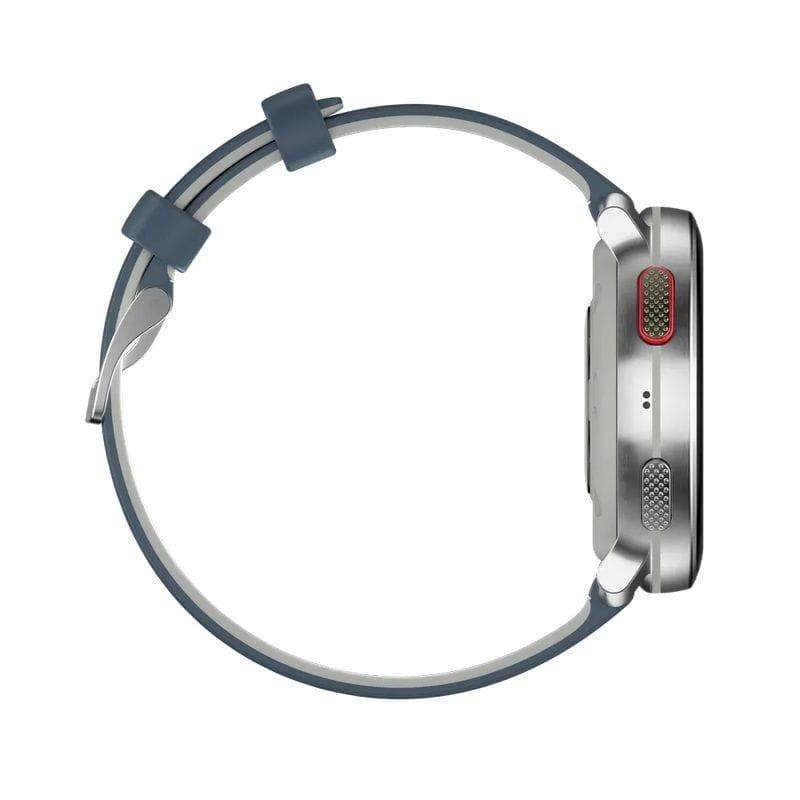 Lado de Polar Vantage V3 Azul - Relógio Inteligente