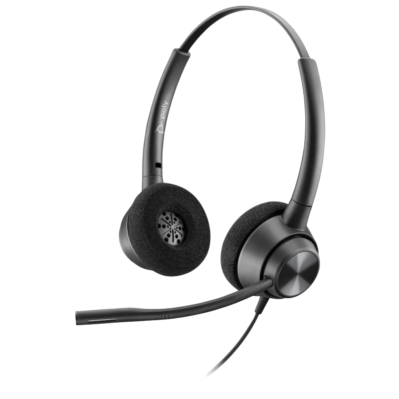 HP POLY EncorePro 320 USB-A TAA - Auriculares estéreo