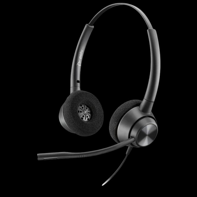 HP POLY EncorePro 320 USB-A TAA - Auriculares estéreo