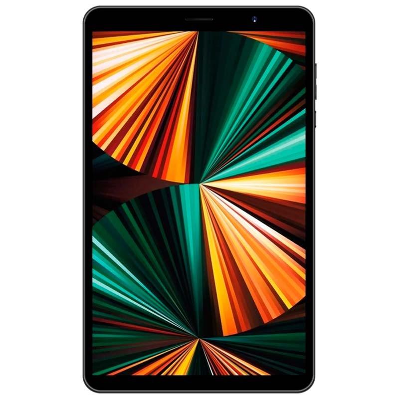 vista frontal de la Powerbasics Tab14 8” 3G MT6735 2GB/16GB Negro