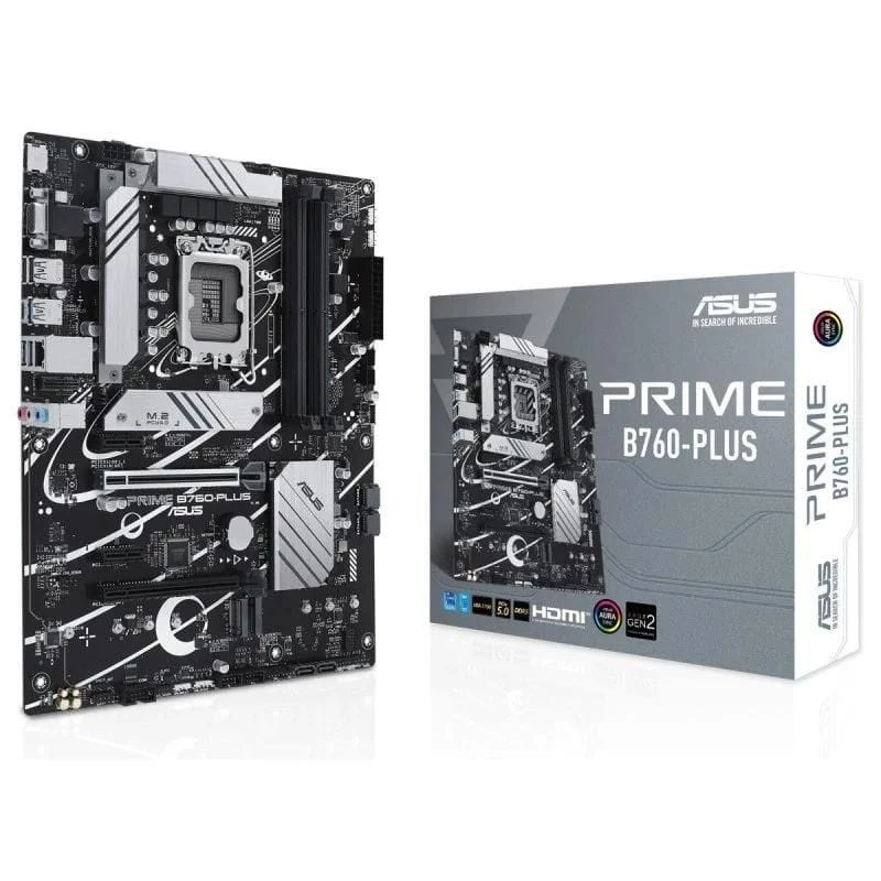 ASUS PRIME B760-PLUS D4 Intel LGA 1700 128GB Micro ATX Negro - Placa base