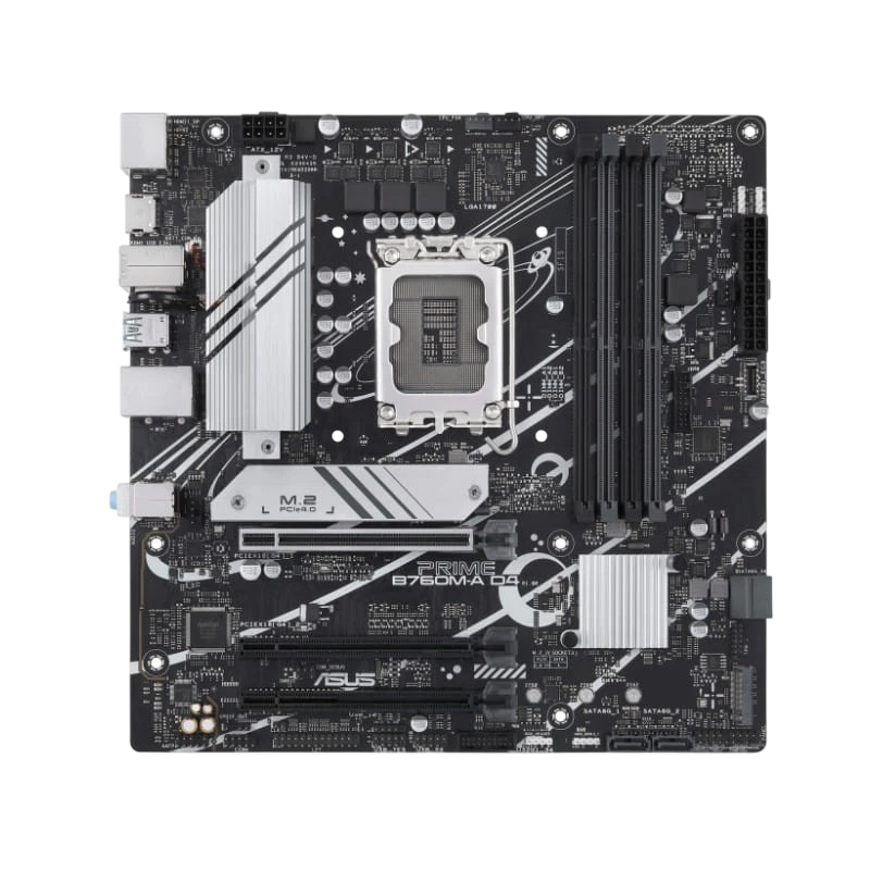 ASUS PRIME B760M-A D4-CSM Ethernet 2.5Gbps LGA 1700 micro ATX – Placa Base