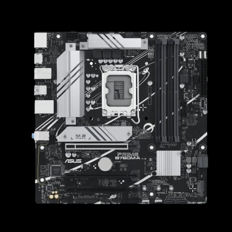 ASUS PRIME B760M-A-CSM Ethernet 2.5Gbps Realtek LGA 1700 micro ATX - Placa-mãe