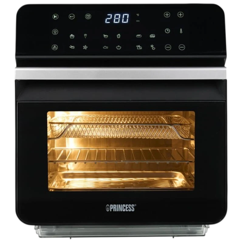 Princess 01.182085.01.001 Four à vapeur 1550W 10 L Noir - Friteuse à air - Class B Refurbished