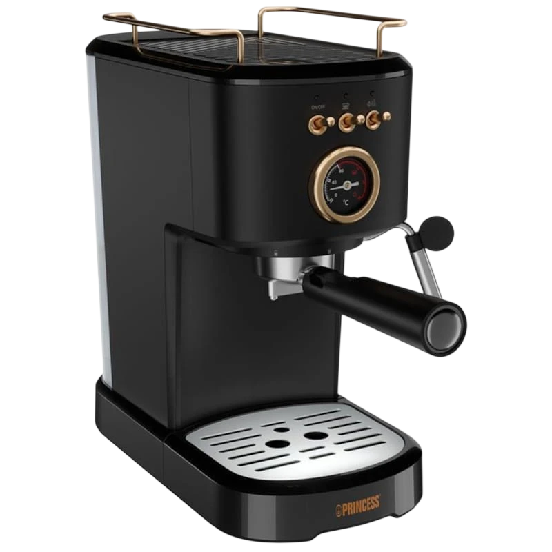 Princess 249417 1.2 Litros Negro - Cafetera semi-automática espresso