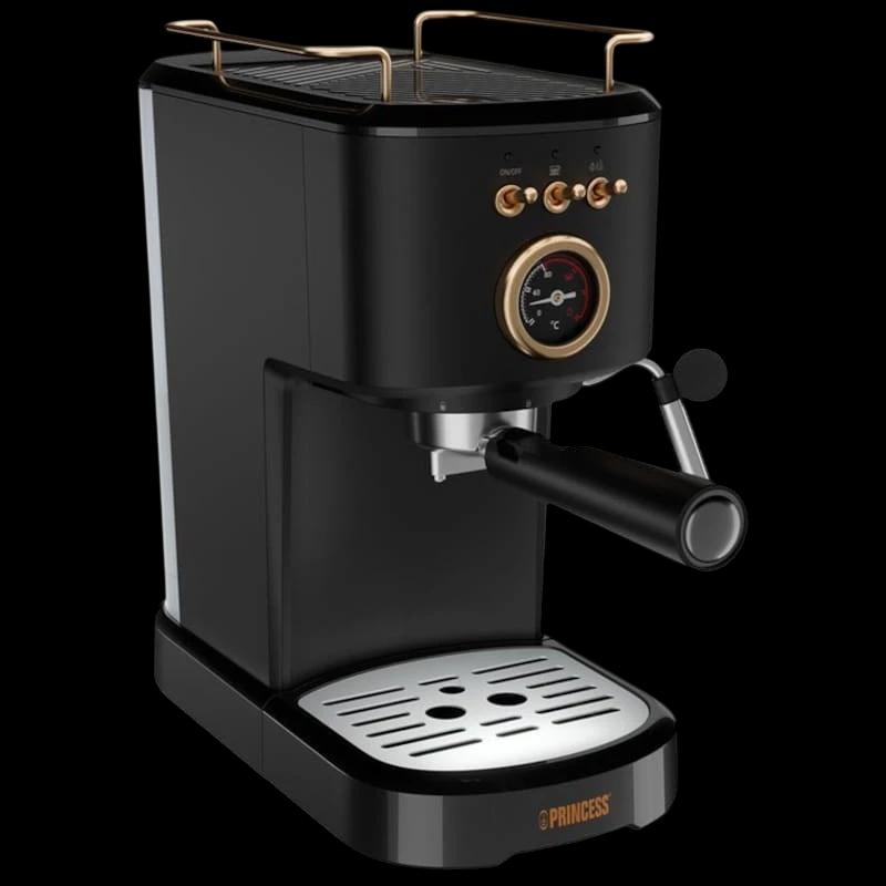 Princess 249417 1.2 Litros Negro - Cafetera semi-automática espresso